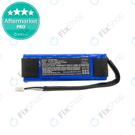 Bateria do Harman/Kardon Go+ Play, Li-Pol, 3000mAh, HQ