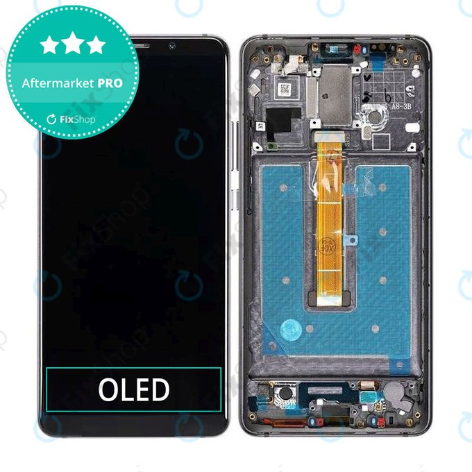 Wyświetlacz OLED do Huawei Mate 10 Pro, Ekran dotykowy z ramką, Titanium Gray