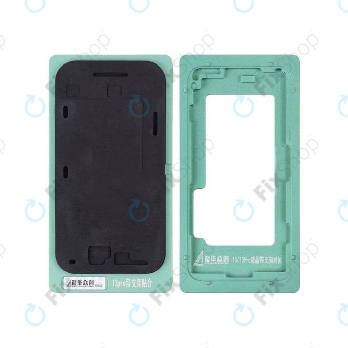Forma pozycjonująca with Bezel Laminating Mat do iPhone 13 Pro, XHZC