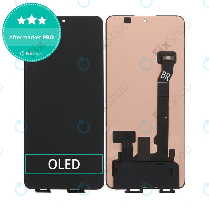 Wyświetlacz OLED do Xiaomi Poco X7 Pro, Ekran dotykowy bez ramki