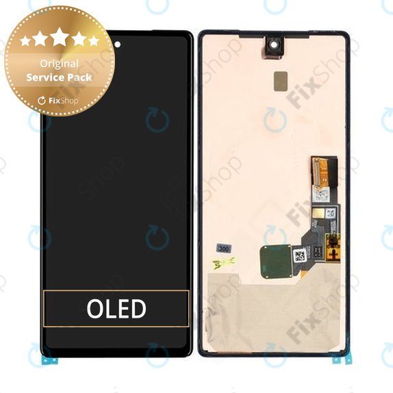 Wyświetlacz z ekranem dotykowym do Google Pixel 7a, G949-00364-00, Genuine Service Pack