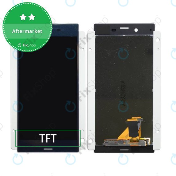 Wyświetlacz do Sony Xperia XZ F8331, Ekran dotykowy bez ramki, Niebieski, Blue, TFT