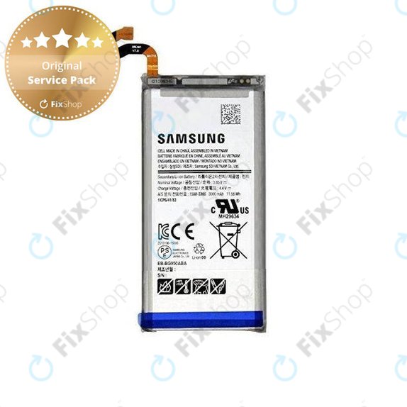 Bateria do Samsung S8 G950F, EB-BG950ABE 3000mAh, GH43-04729A, GH82-14642A, Genuine Service Pack