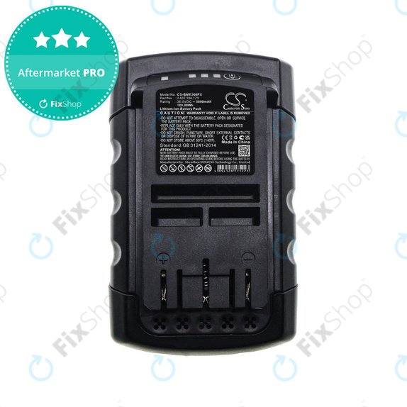 Bateria do Bosch Rotak 32li, 37li, 43li, Easyrotak 36-550, 5000mAh, Li-Ion, 36V, 2 607 336 173, HQ