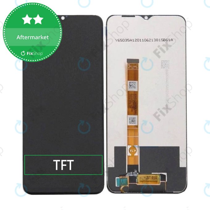 Wyświetlacz do Oppo A54s 5G, Ekran dotykowy bez ramki, TFT