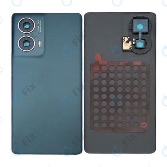 Tylna pokrywa baterii z kompletnym montażem do Motorola Edge 50 Fusion, Forest Blue