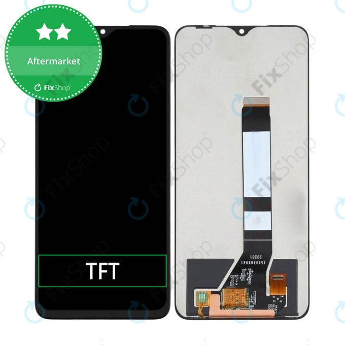 Wyświetlacz do Xiaomi Redmi 9T, Ekran dotykowy bez ramki, TFT