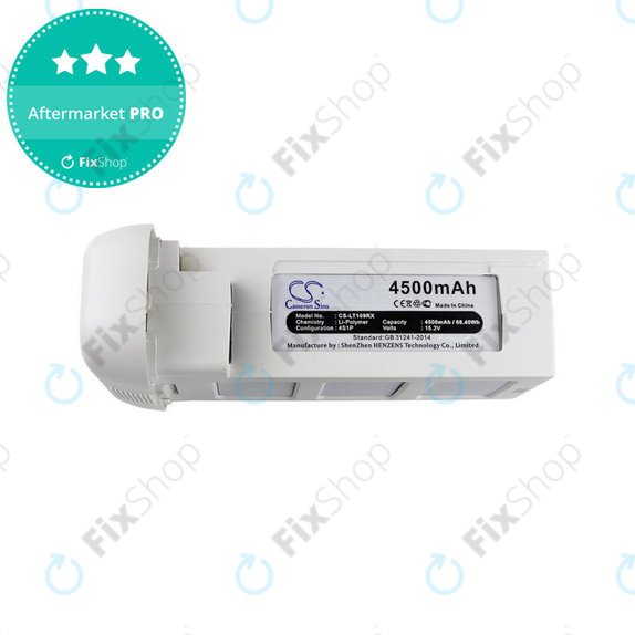 Bateria dla DJI Phantom 3, 4500mAh, Li-Pol, 15.2 V, PHA-3, HQ