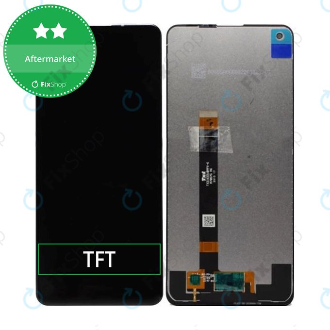Wyświetlacz do LG K51S, Ekran dotykowy bez ramki, TFT