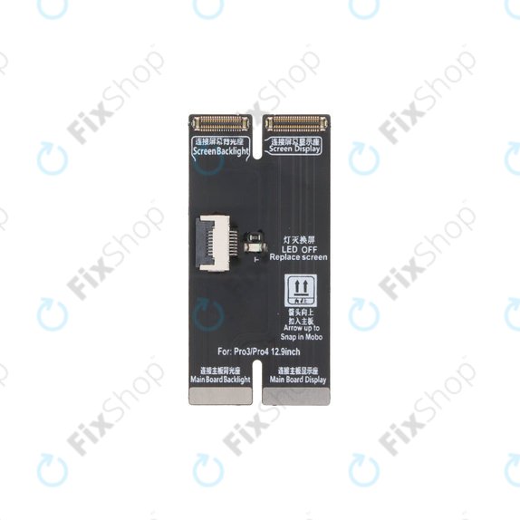 JC V1SE, V1S Pro - FPC elastyczny kabel do transferu danych True Tone dla iPad Pro 12.9″ (3. / 4. gen.)