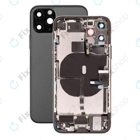 Tylna obudowa z malymi czesciami do iPhone 11 Pro, Space Gray