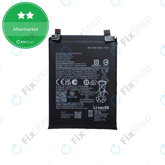 Bateria do Motorola Thinkphone, PB50, 5000mAh