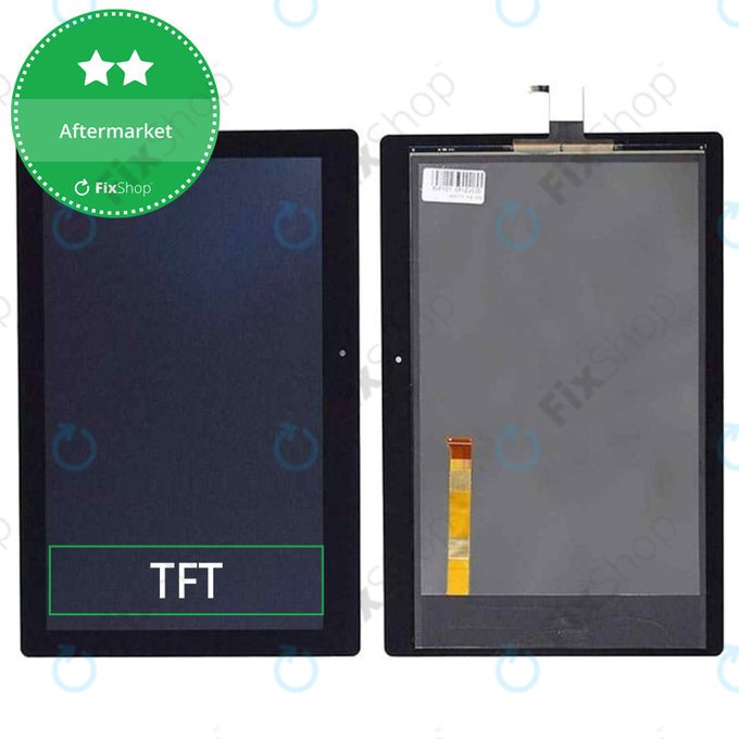 Wyświetlacz do Lenovo Tab 3 10.1" TB-X103F, Ekran dotykowy bez ramki, Czarny, Black, TFT