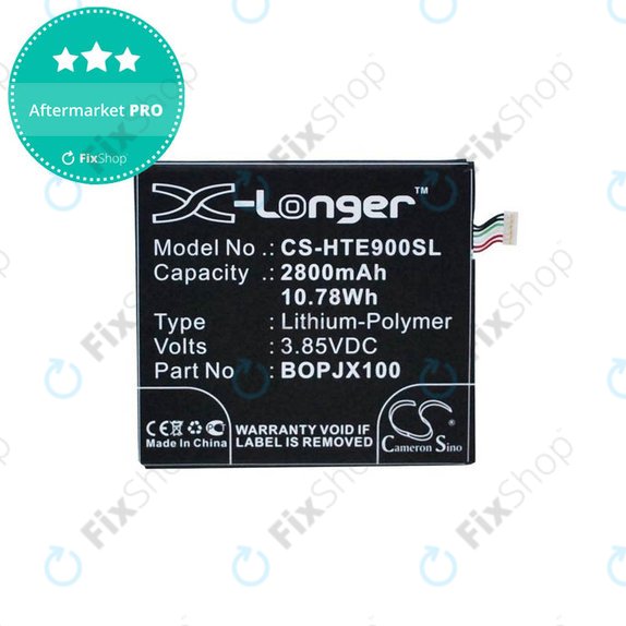 Bateria do HTC One E9 Plus, B0PJX100, 2800mAh, HQ
