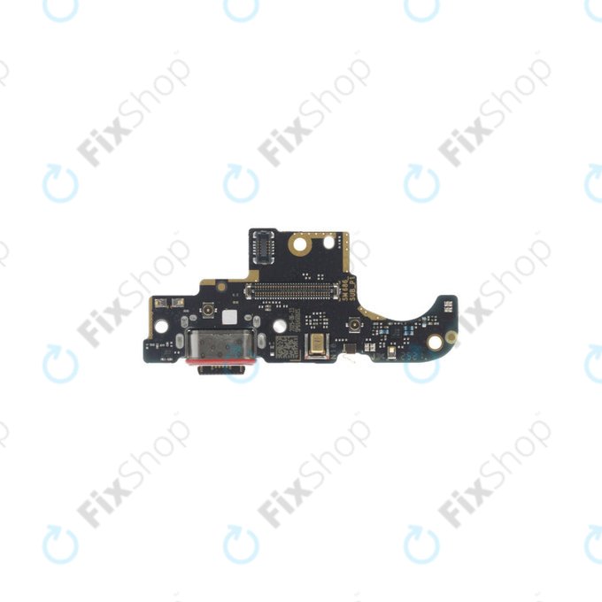 Złącze ładowania z płytą do Motorola Moto G86 5G, Moto G86 Power 5G, 5B28C30464, Genuine Service Pack