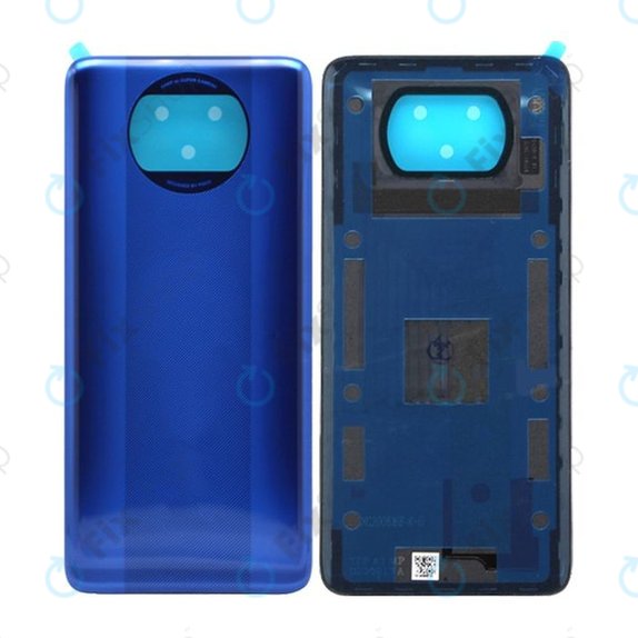 Tylna pokrywa baterii do Xiaomi Poco X3 NFC, Cobalt Blue