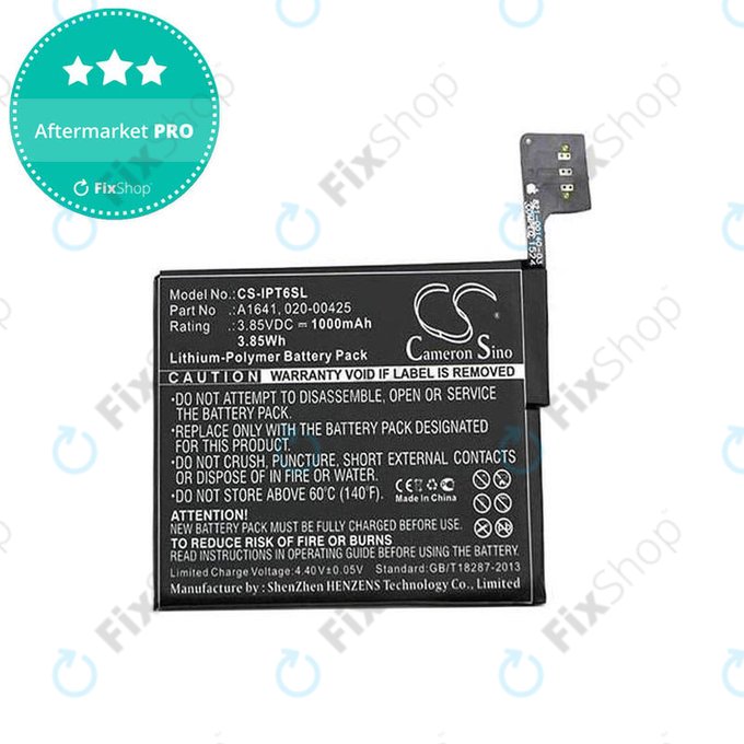 Bateria do iPod Touch (6th Gen), A1641, 1000mAh, HQ