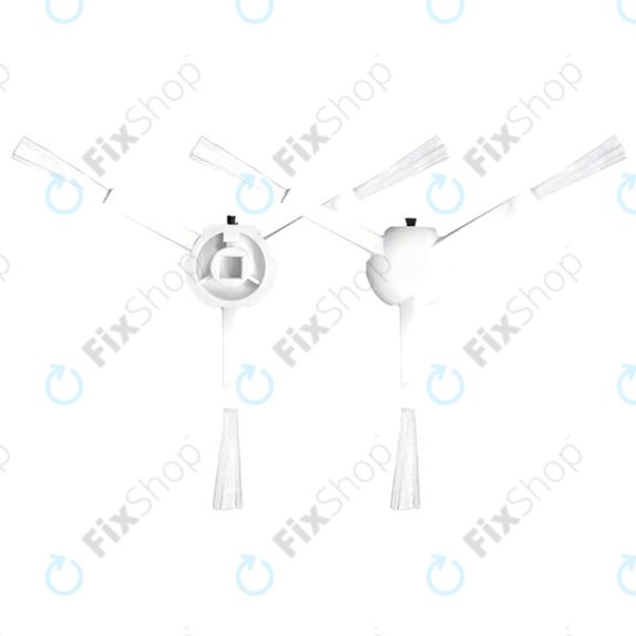 Szczotka boczna do Xiaomi Dreame L20 Ultra, X20 Pro, X20 Pro Plus, 2 szt.,, Biały, White