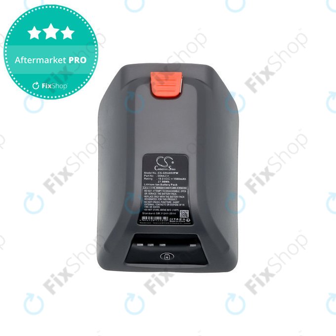Bateria do Gardena Comfort Wand-Schlauchbox 35, 8025-20, 1500mAh, Li-Ion, 18V, 008A231, HQ