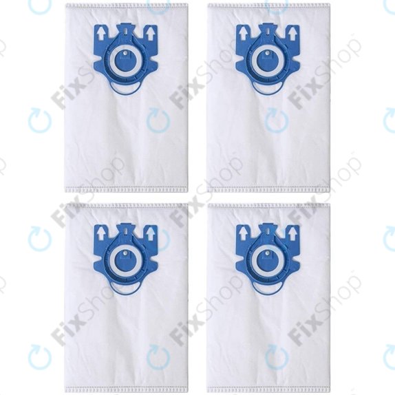 Worek na kurz, 4 szt. do Miele Classic C1, Complete C2, Complete C3, S2, S5, S8, S 400i - S 858