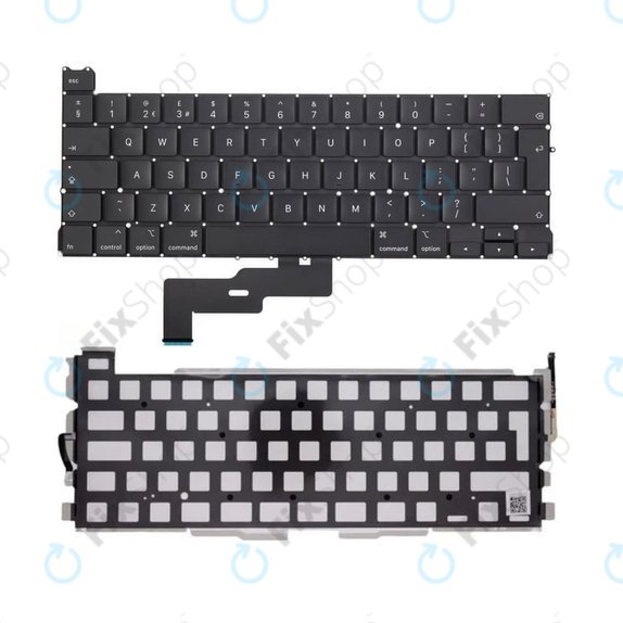 Klawiatura z podświetleniem UK/EU do MacBook Pro 13" A2289 (2020)