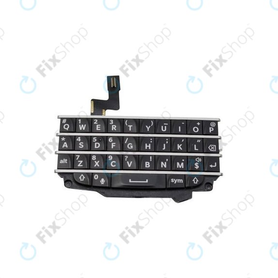 Klawiatura do Blackberry Q10, Czarny, Black