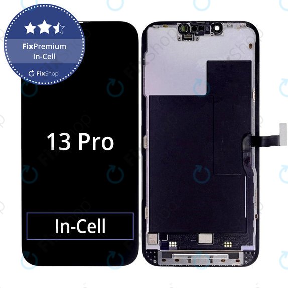 Wyświetlacz In-Cell FHD dla iPhone 13 Pro, Ekran dotykowy z ramką, FixPremium