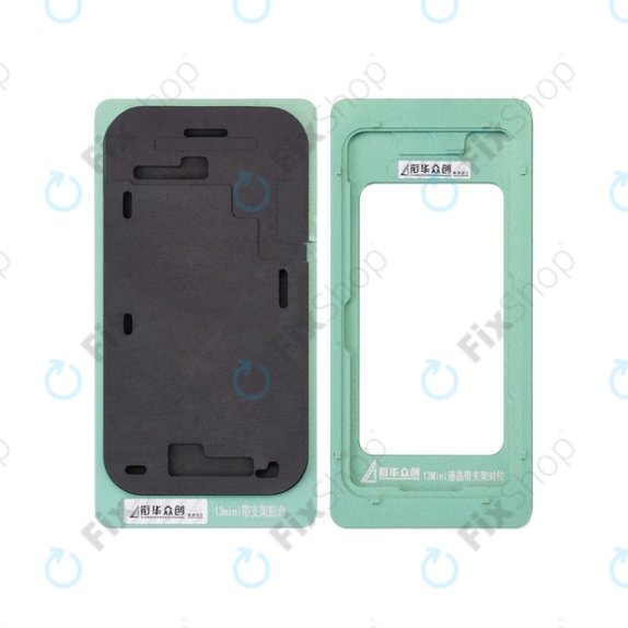 Forma pozycjonująca with Bezel Laminating Mat do iPhone 13 Mini, XHZC