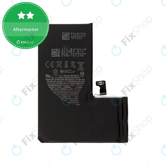 Bateria dla iPhone 15 Pro, 3274mAh, A3011