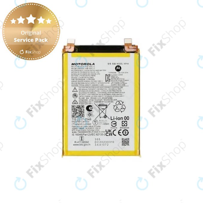 Bateria do Motorola Edge 30 Fusion XT2243, Edge 40, NP44 4400mAh, SB18D86570, Genuine Service Pack
