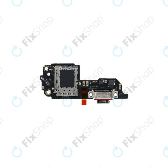 Złącze ładowania z czytnikiem SIM i płytką PCB do Xiaomi Redmi Note 14 Pro+ 5G , 5600200O16U00, Genuine Service Pack