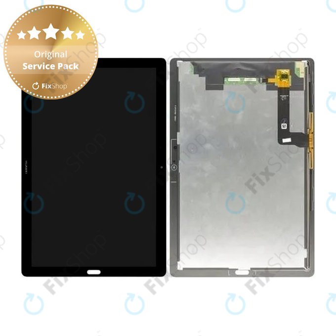 Wyświetlacz do Huawei MediaPad M5 10.8", 02351VJC, Ekran dotykowy bez ramki, Space Grey, Genuine Service Pack