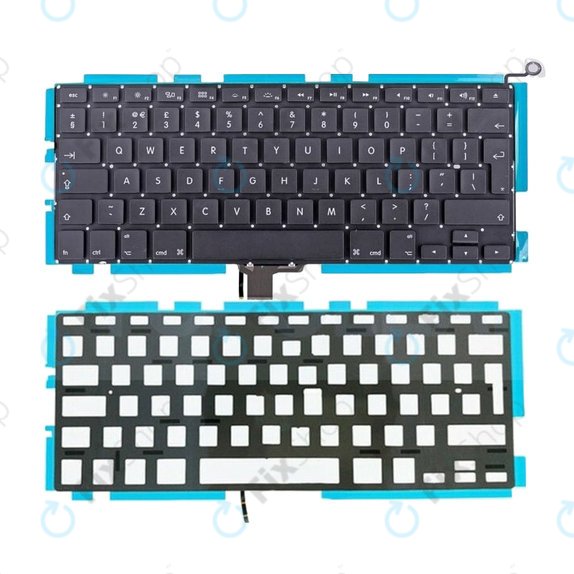 Klawiatura z podświetleniem UK do MacBook Pro 13" A1278 (Mid 2009 - Mid 2012)