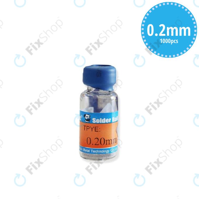 Kuleczki lutownicze, 0.2mm, Mechanic XZ10