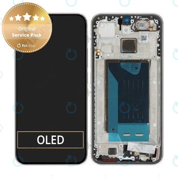 Wyświetlacz dla Xiaomi 15T, Rose Gold, Ekran dotykowy z ramką, 5600030O12A00, Genuine Service Pack