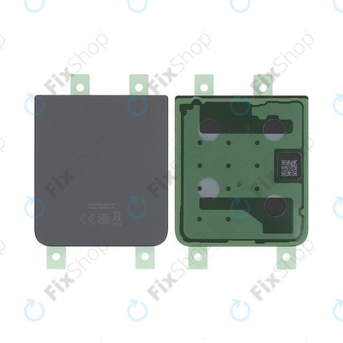 Tylna pokrywa baterii do Samsung Z Flip 4 F721B, GH82-29298A, Graphite, Genuine Service Pack