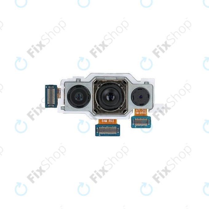 Tylny moduł kamery 64MP + 12MP + 5MP do Samsung A71 A715F