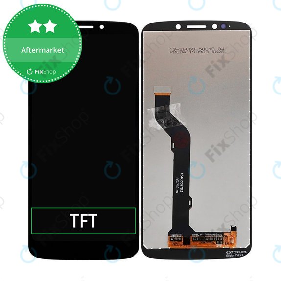 Wyświetlacz do Motorola Moto E5 Plus XT1924, Ekran dotykowy bez ramki, Złoty, Gold, TFT