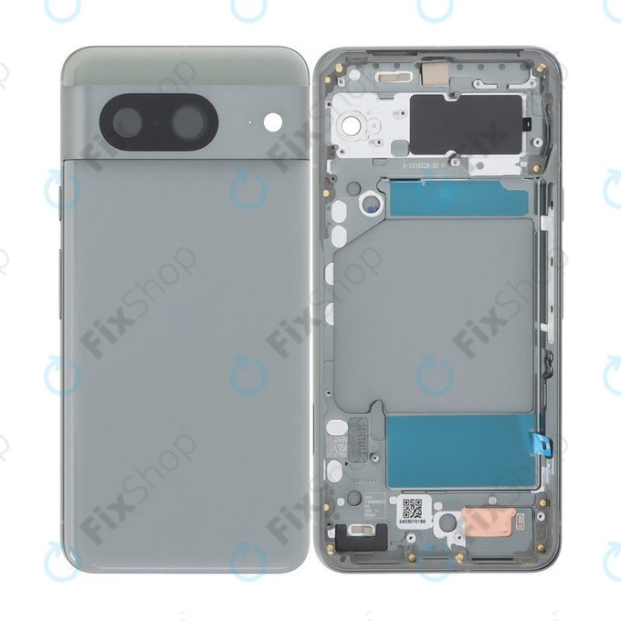 Tylna pokrywa baterii z kompletnym montażem do Google Pixel 8, Hazel