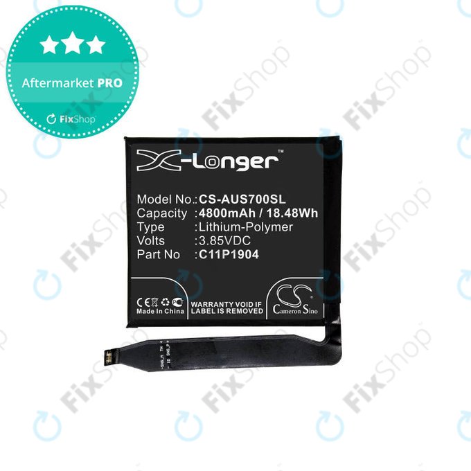 Bateria do Asus Zenfone 7 ZS670KS, 7 Pro ZS671KS, C11P1904, 4800mAh, HQ