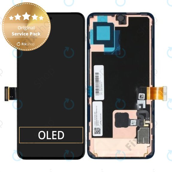 Wyświetlacz z ekranem dotykowym do Google Pixel 8 GKWS6, G9BQD, G949-00555-01, Genuine Service Pack