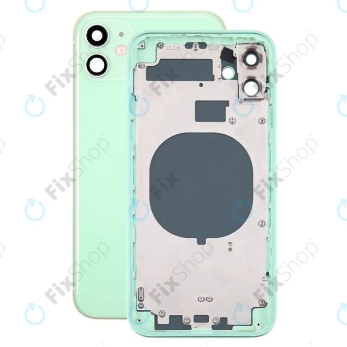 Tylna obudowa do iPhone 11, Zielony, Green