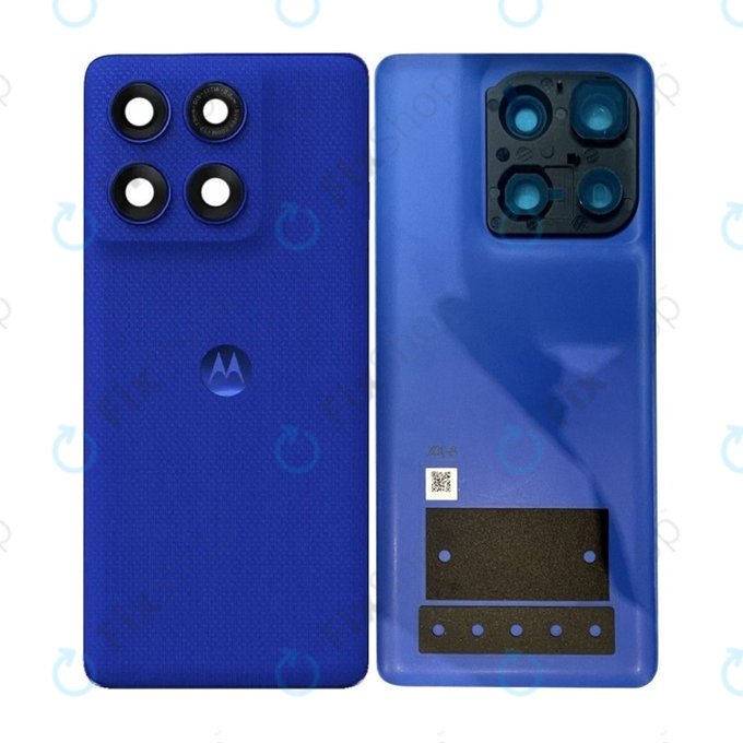 Tylna pokrywa baterii do Motorola Edge 60 Pro, 5D68C30059, Dazzling Blue, Genuine Service Pack