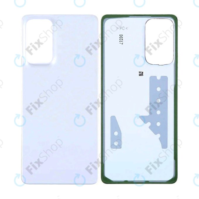 Tylna pokrywa baterii do Samsung A73 A736, Biały, White