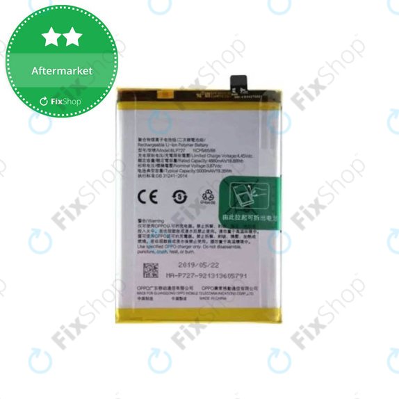 Bateria do OnePlus Nord CE 2 Lite 5G CPH2381, BLP927, 5000mAh