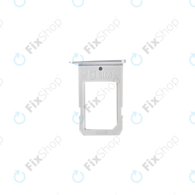 Tacka SIM do Samsung S6 Edge G925F, White Pearl
