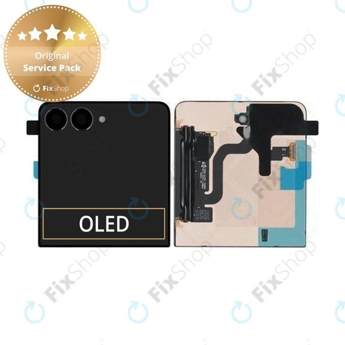 Wyświetlacz LCD + ekran dotykowy (Sub) do Samsung Z Flip 7 F766B, GH82-37579A, Genuine Service Pack