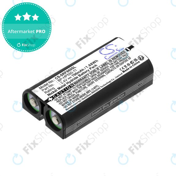 Bateria do Sony MDR, BP-HP550-11, Ni-MH, 2.4V, 700mAh, HQ