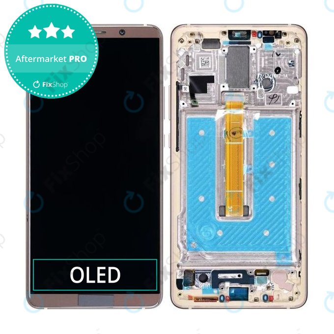 Wyświetlacz OLED do Huawei Mate 10 Pro, Ekran dotykowy z ramką, Mocha Brown