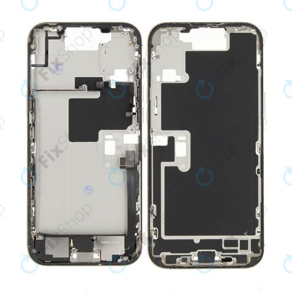 Ramka srodkowa do iPhone 16 Pro Max, Przyciski zasilania i głośności, Natural Titanium